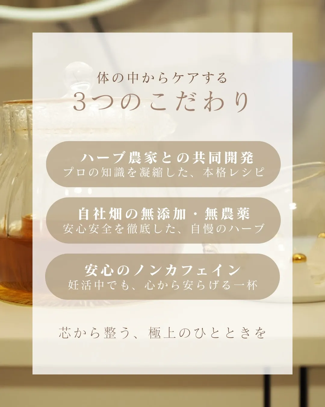 よもぎ蒸し×特性ハーブ🌿